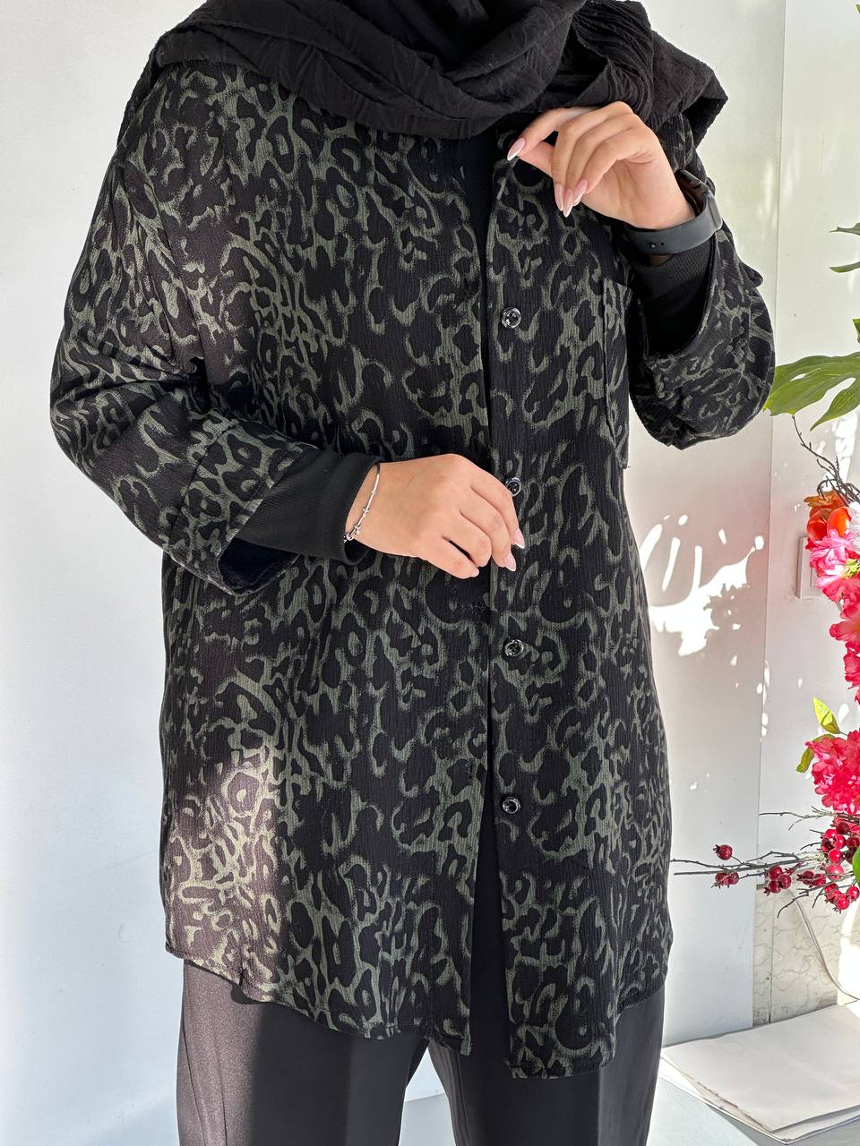 شومیز پلنگی آلما